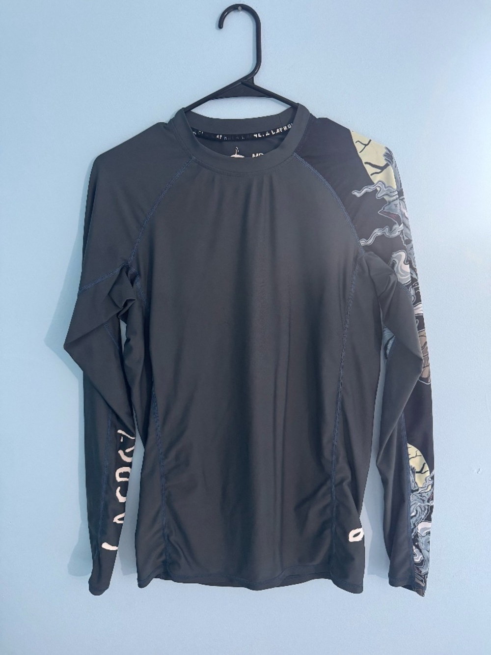 Lafroi Long Sleeve Rash Guard Jiu Jitsu/MMA - Men's Medium